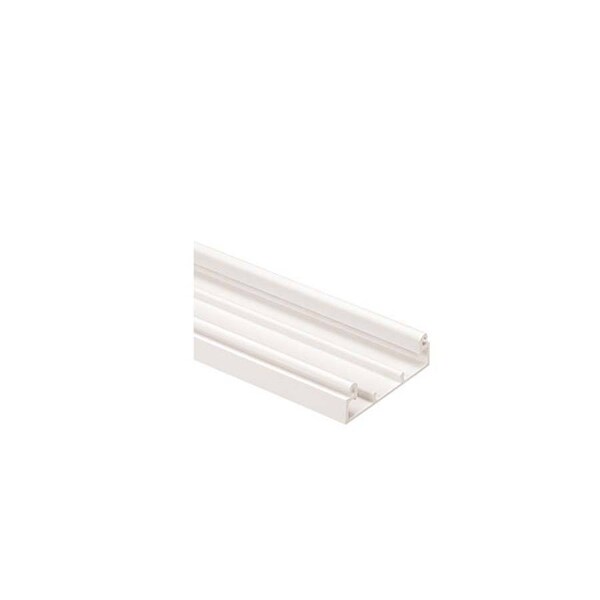 Panduit RACEWAY NONMETALLIC T-45, BASE 2 METER LENGTH, WHITE T45BWH2